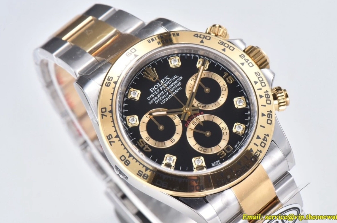 Clean YG 40MM 116503 SS Dia DD4130 Daytona Black 0509